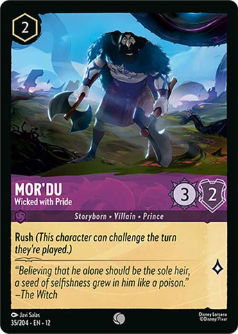 Mor'du - Wicked with Pride (35/204) [Wilds Unknown]