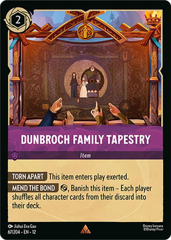 DunBroch Family Tapestry (67/204) [Wilds Unknown]