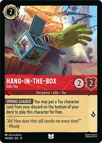 Hand-in-the-Box - Sid's Toy (114/204) [Wilds Unknown]