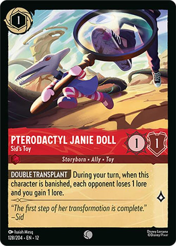 Pterodactyl Janie Doll - Sid's Toy (128/204) [Wilds Unknown]