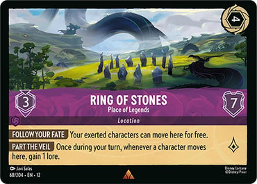 Ring of Stones - Place of Legends (68/204) [Wilds Unknown]