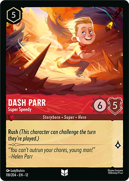 Dash Parr - Super Speedy (118/204) [Wilds Unknown]