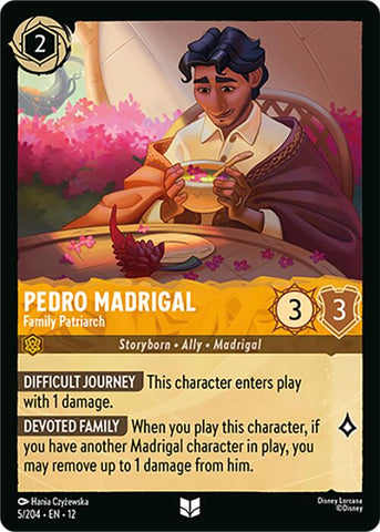 Pedro Madrigal - Family Patriarch