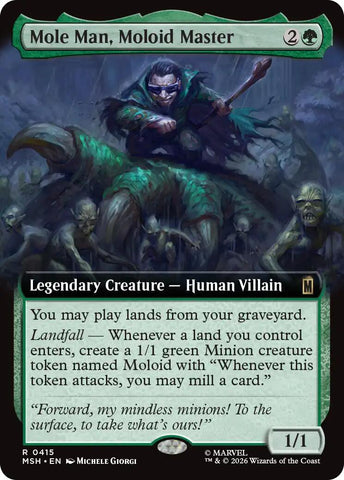 Mole Man, Moloid Master (Extended Art)