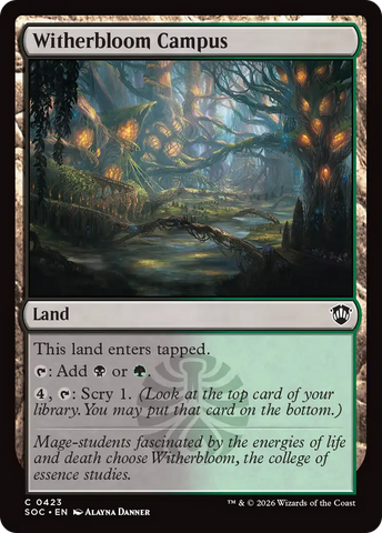 Witherbloom Campus [Secrets of Strixhaven Commander]