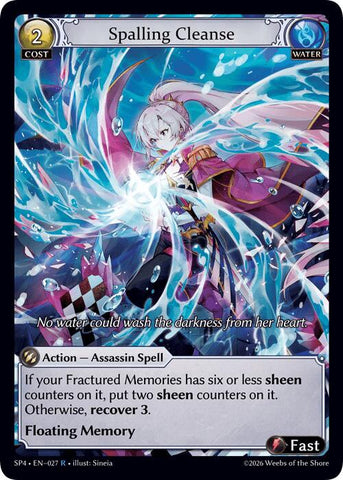 Spalling Cleanse (Curio Foil) (27) [Supporter Pack 4]