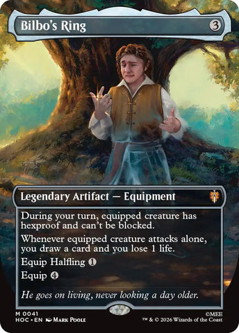 Bilbo's Ring (Borderless)