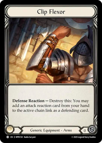 Clip Flexor [MPW138] (Mastery Pack Warrior)  Cold Foil