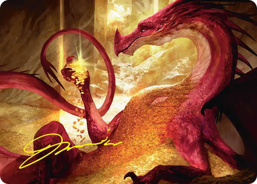 Gleaming Splendor Art Card (Gold-Stamped Signature) [The Hobbit Art Series]