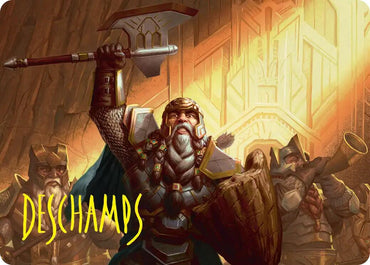 Thorin, Company's Leader Art Card (Gold-Stamped Signature) [The Hobbit Art Series]