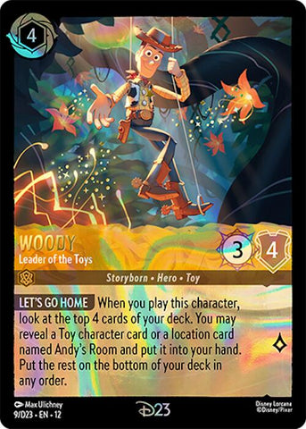 Woody - Leader of the Toys (9) [D23 Promos]