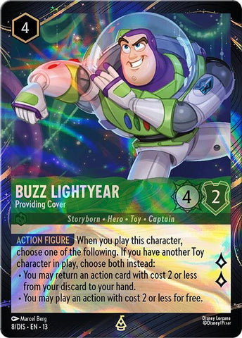 Buzz Lightyear - Providing Cover (Magical Places Promo) (8) [Promo Cards]