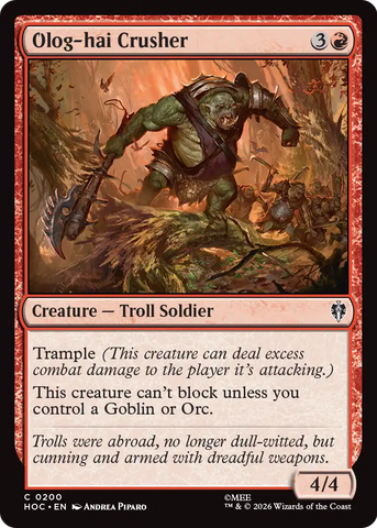 Olog-hai Crusher [The Hobbit: Eternal-Legal]