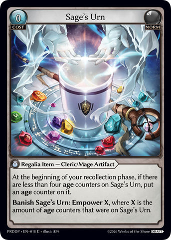 Sage's Urn (18) [.asphodel/paradise Draft Pack]