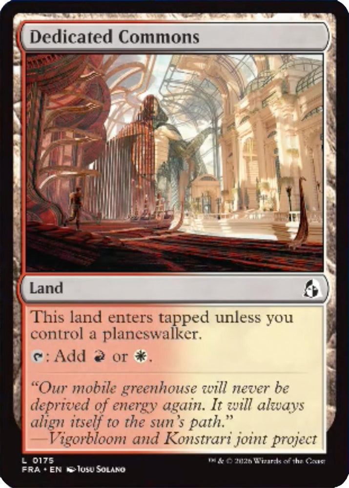 Dedicated Commons
