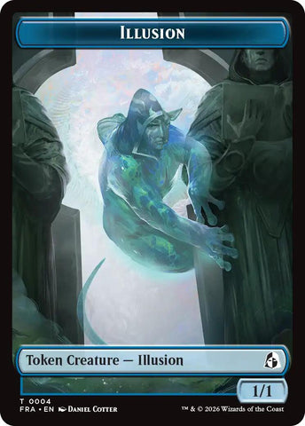 Illusion // Jace Double-Sided Token