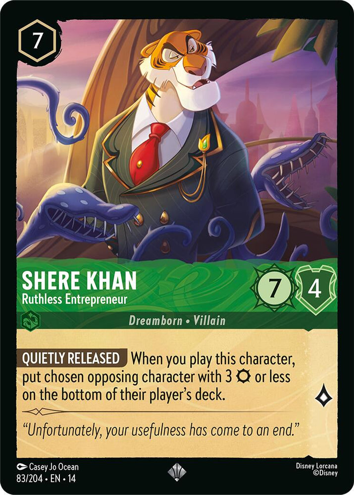Shere Khan - Ruthless Entrepreneur