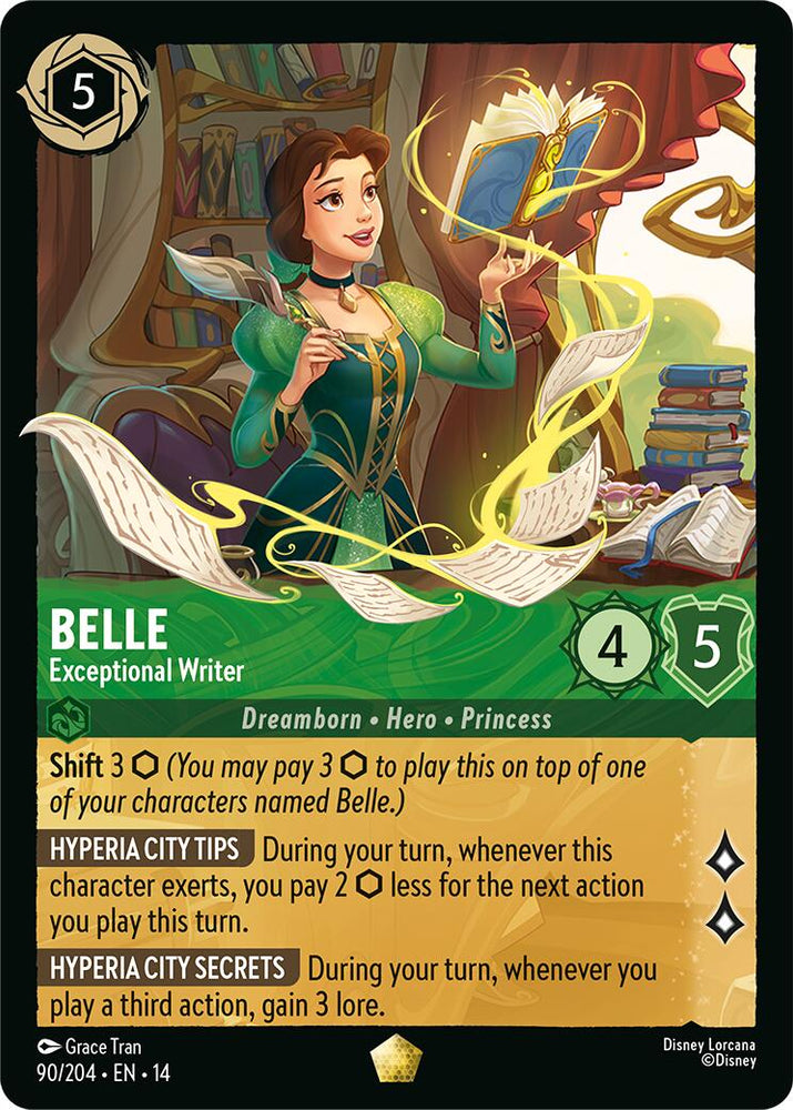 Belle - Exceptional Writer
