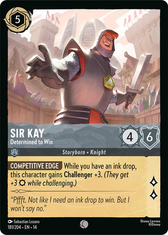 Sir Kay - Determined to Win