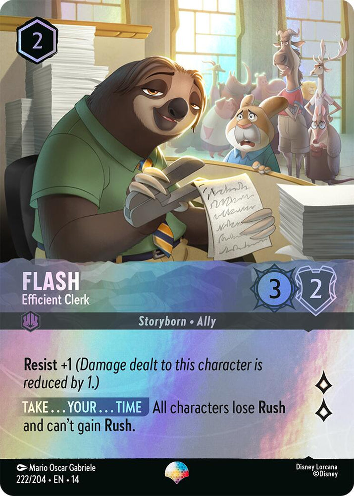 Flash - Efficient Clerk (Epic) (222/204) [Hyperia City]