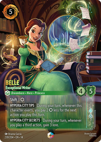 Belle - Exceptional Writer (Enchanted) (230/204) [Hyperia City]