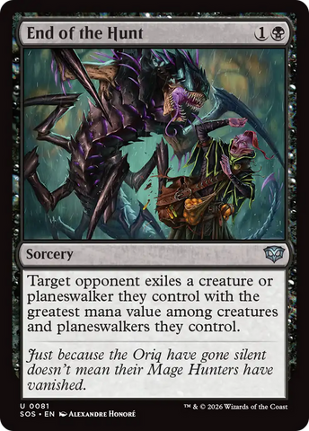 End of the Hunt [Secrets of Strixhaven]