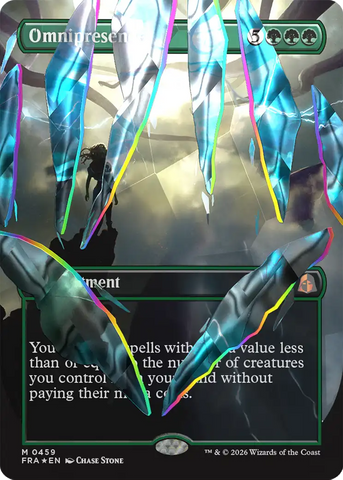 Omnipresence (Borderless) (Facet Foil) (0459) [Reality Fracture]