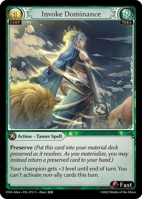 Invoke Dominance (272) [Dawn of Ashes: Alter Edition]