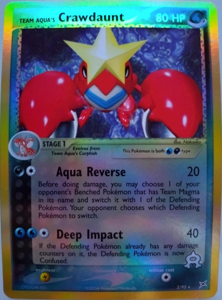 Team Aqua's Crawdaunt - 2/95