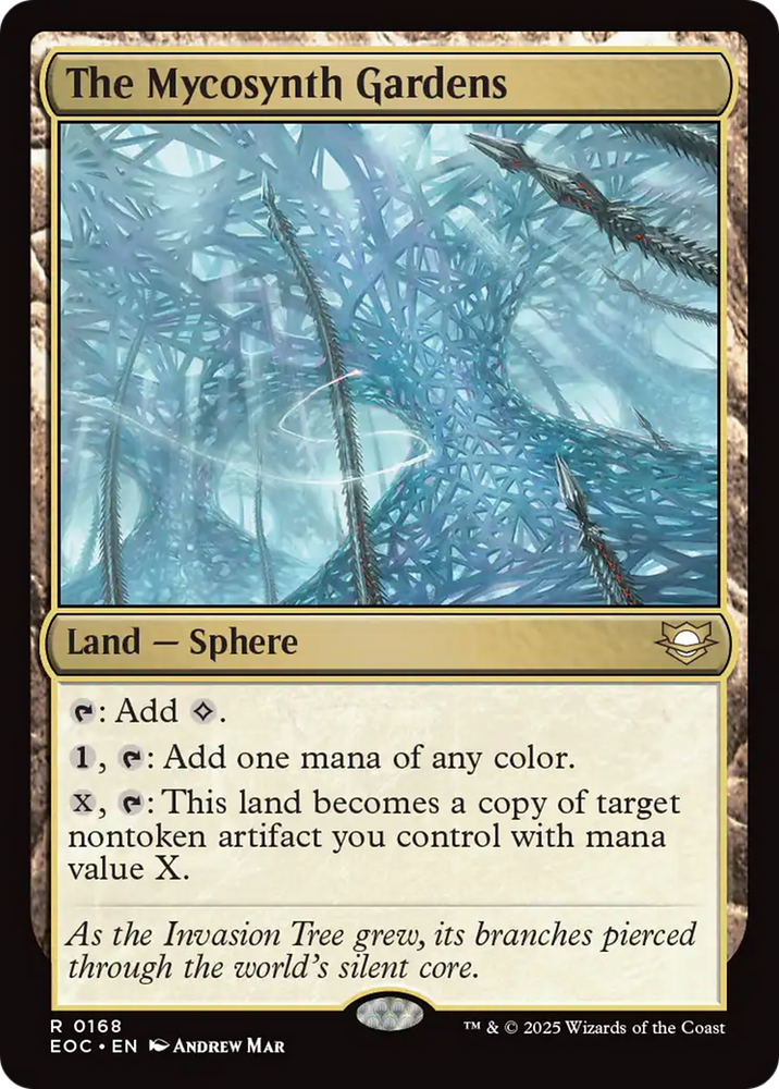 The Mycosynth Gardens [Edge of Eternities Commander]