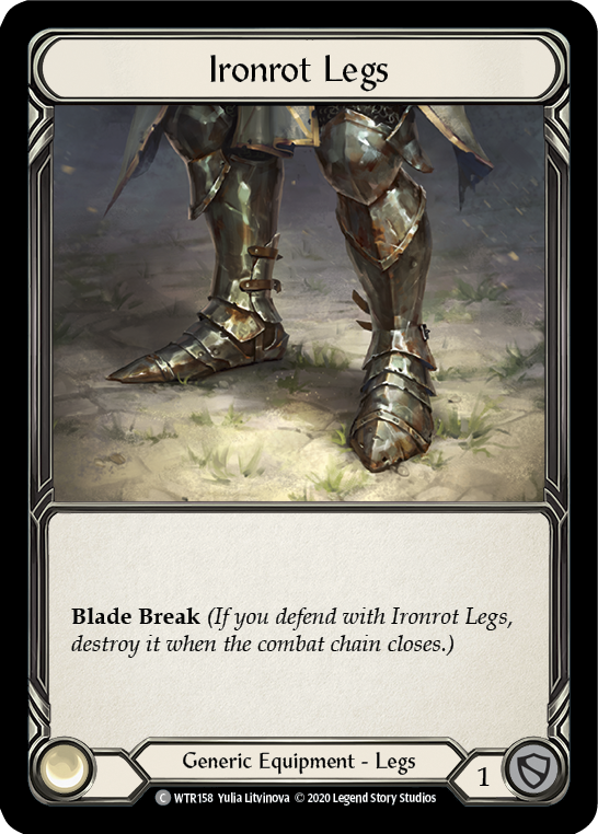 Ironrot Legs [WTR158] Unlimited Edition Rainbow Foil