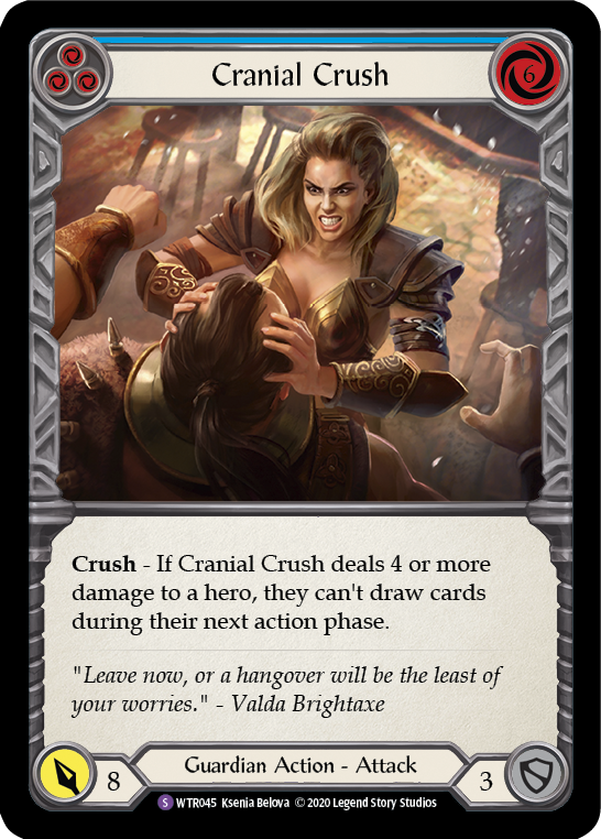 Cranial Crush [WTR045] Unlimited Edition Rainbow Foil