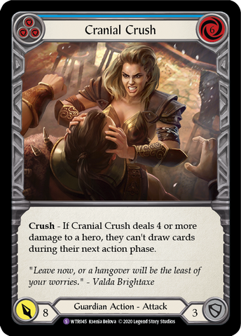 Cranial Crush [WTR045] Unlimited Edition Rainbow Foil