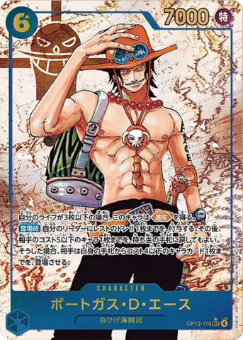 Portgas.D.Ace (Alternate Art) - OP13-119