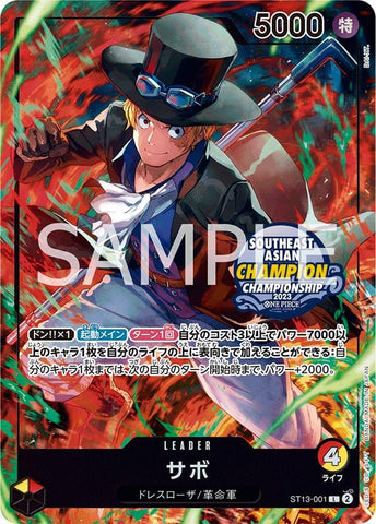 Sabo (Southeast Asian Champion) - ST13-001