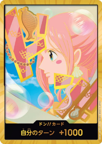 DON!! Card (Shirahoshi Gold)