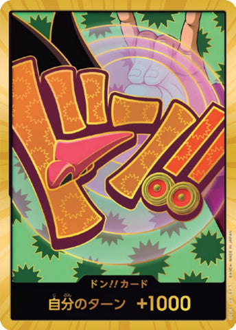 DON!! Card (Foxy Gold)