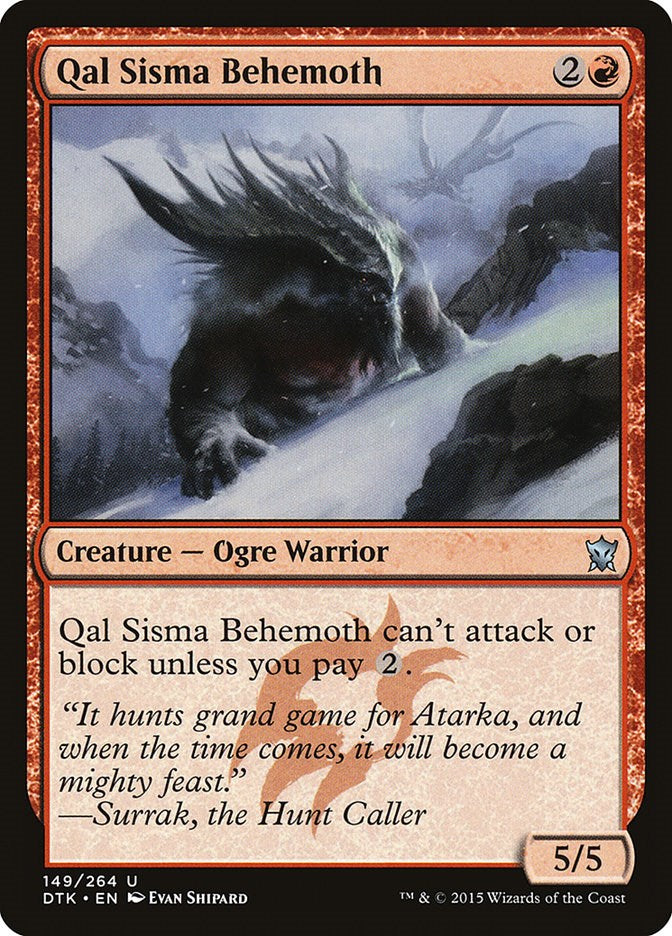 Qal Sisma Behemoth