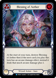 Blessing of Aether (Blue) [DYN202] (Dynasty)