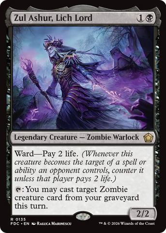 Zul Ashur, Lich Lord [Foundations Commander]