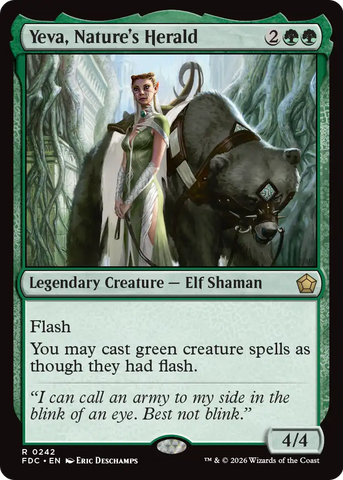 Yeva, Nature's Herald [Foundations Commander]