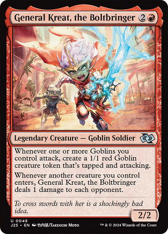 General Kreat, the boltbringer [Foundations Jumpstart]