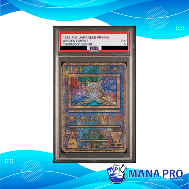 ANCIENT MEW "NINTENDO" ERROR PROMO PSA 5 JPN