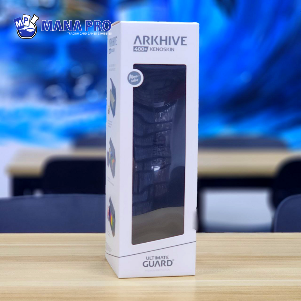 ULTIMATE GUARD ARKHIVE 400+ XENOSKIN GREY DECK CASE BOX