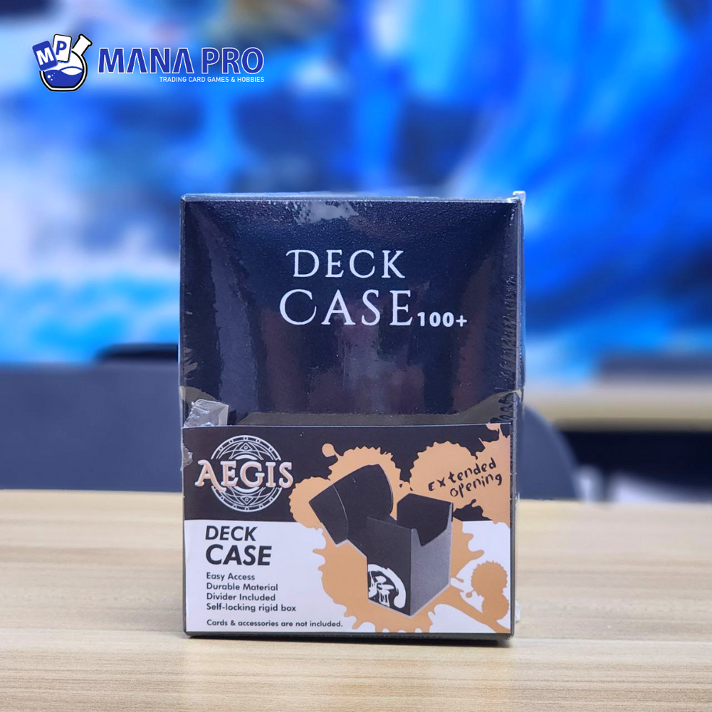AEGIS - BLACK DECK CASE 100+