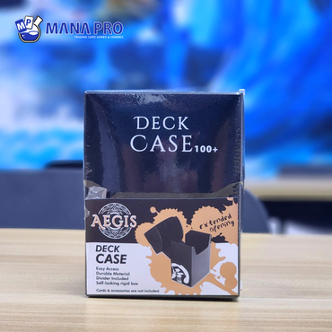 AEGIS - BLACK DECK CASE 100+