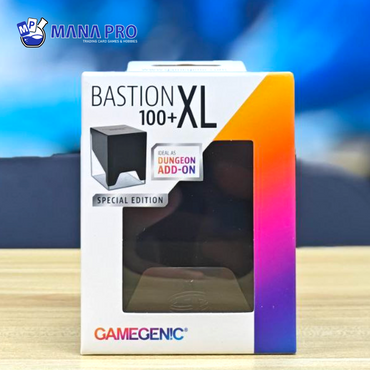 GAMEGENIC BASTION 100+ XL BLACK & CLEAR