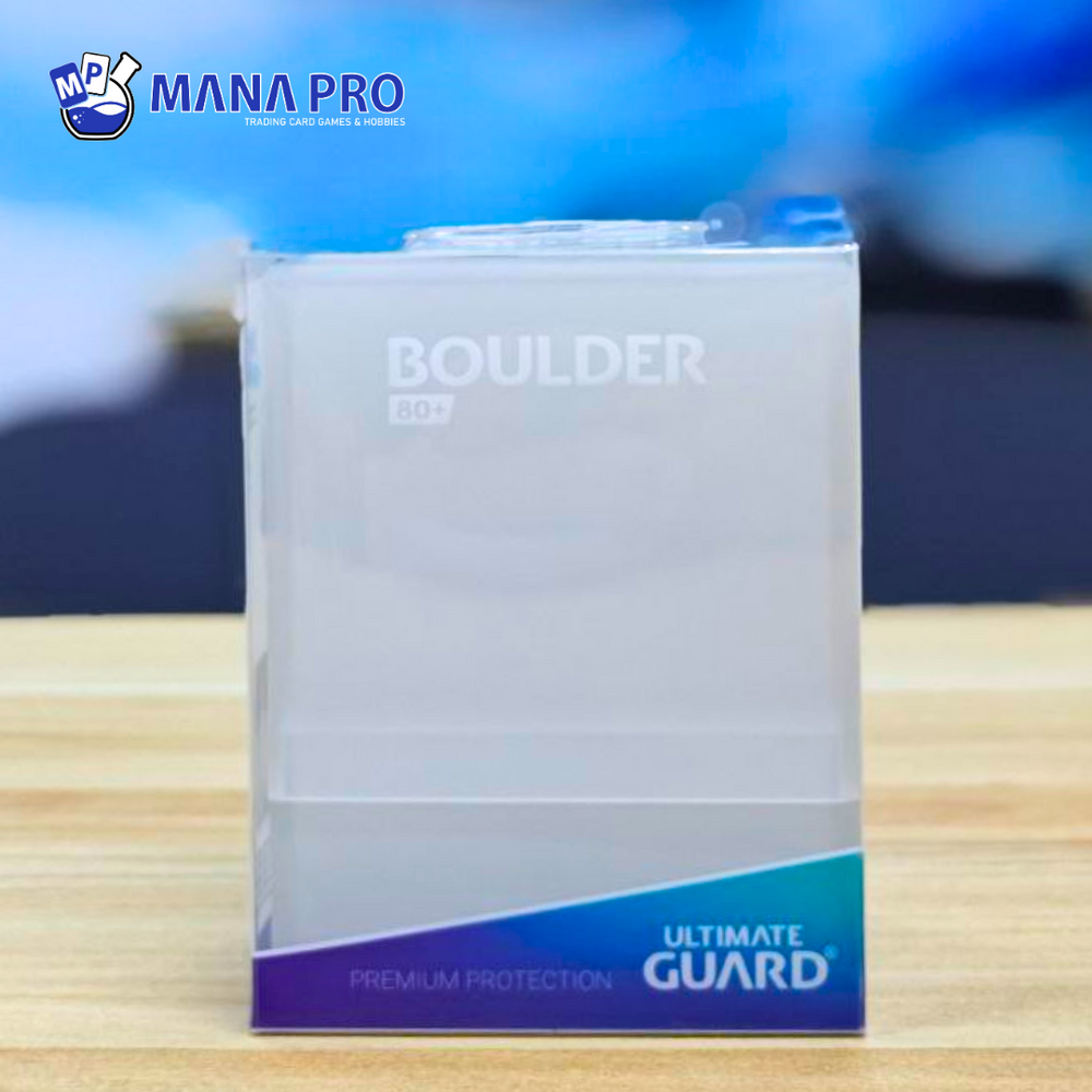 ULTIMATE GUARD BOULDER SOLID FROSTED 80+ DECK CASE