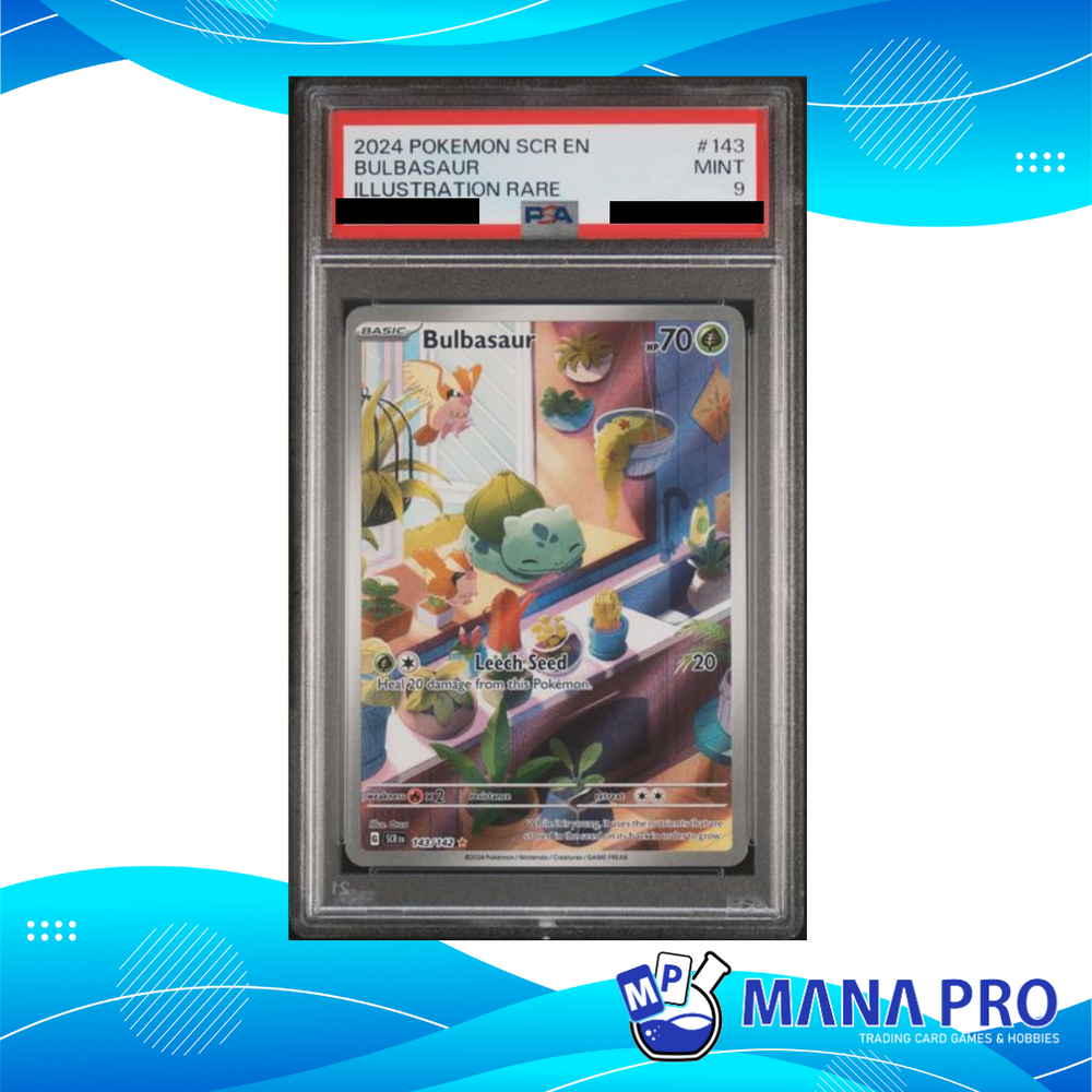 BULBASAUR SCR 143/142 PSA 9 ENG