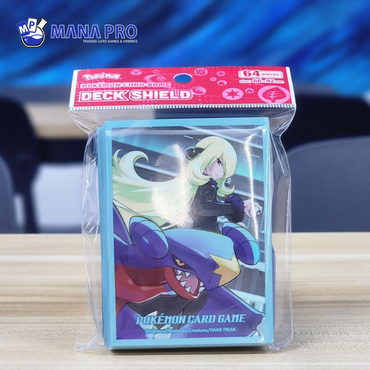 CARD SLEEVES - CYNTHIA AND GARCHOMP SLEEVE (64-PACK) CARD SLEEVES - CYNTHIA AND GARCHOMP SLEEVE (64-PACK)